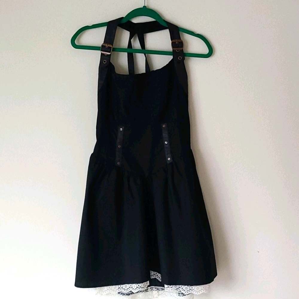 Hot topic black halter dress